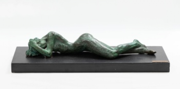 CASTO  SOLANO  (Olazagutía 1958) "Desnudo femenino"