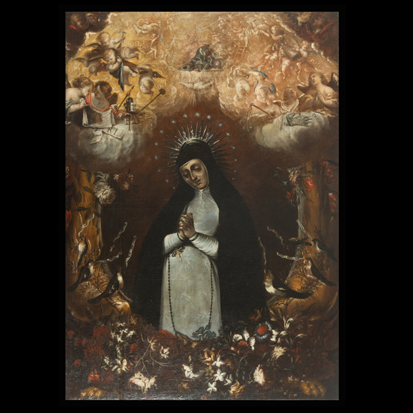 Monumental Virgen de la Soledad, Juan Valdés Leal (Sevilla, 1622-1690) siglo XVII.