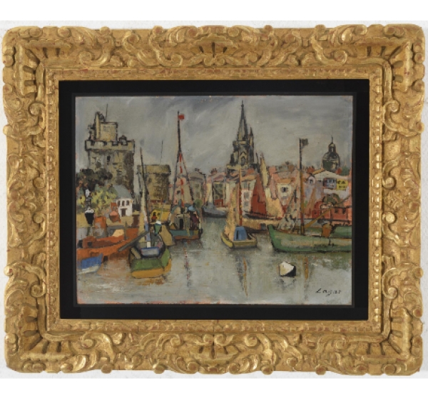 CELSO LAGAR Puerto y torres de la Rochelle