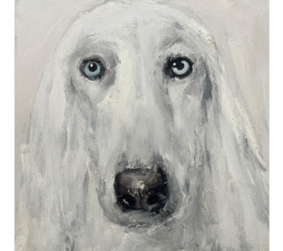 SANTIAGO YD&Aacute;&Ntilde;EZ (Ja&eacute;n, 1967)  Nave Oporto, 2023   Mixta sobre tela. 