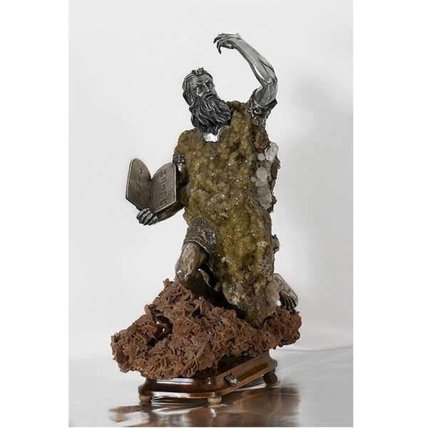 Carrera y Carrera – Moisés – Plata 925, Florita y Rosa del Desierto