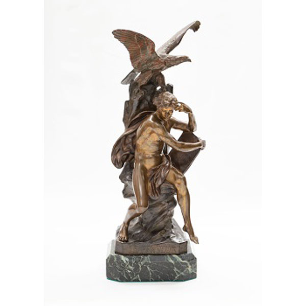 EMILE PICAULT  (Francia S. XIX) "El Pensador"