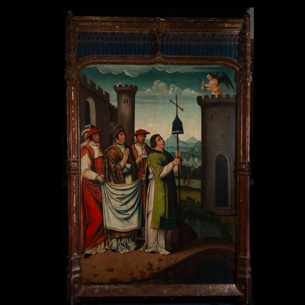 Maeestro de los Santos Juanes (Activo en el sur de la diócesis de León entre 1525- 1550) Escuela Gótica española del siglo XV. 