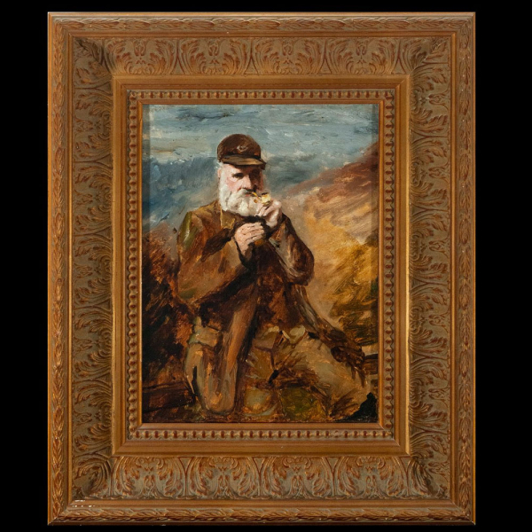 Escuela Impresionista francesa del Círculo de Édouard Manet - Siglo XIX , incripción en la trasera.