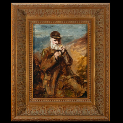 Escuela Impresionista francesa del Círculo de Édouard Manet - Siglo XIX , incripción en la trasera.
