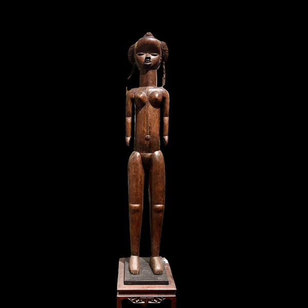 Extraordinaria Gran Princesa Dan, Costa de Marfil, final del siglo XIX, Arte Africano Tribal.