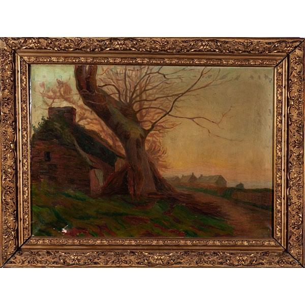 Escuela francesa S.XIX "Paisaje"