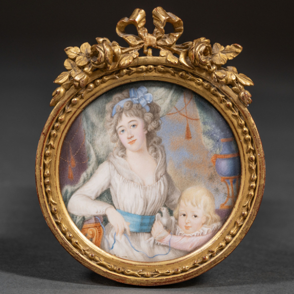 &quot;Josefina de Saboya&quot;  ESCUELA FRANCESA DEL SIGLO XIX 