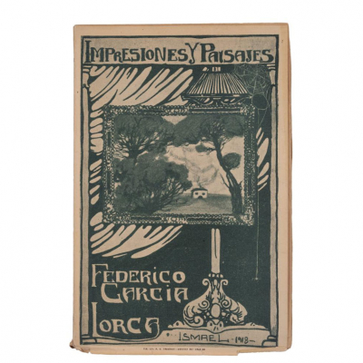 Federico García Lorca. Primera edición &quot;IMPRESIONES Y PAISAJES&quot; Granada: Tip.-Lit. P. V. Traveset, s.a. (1918)