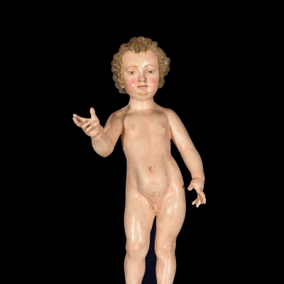 Importante "Ni&ntilde;o Dios Salvator Mundi" atribu&iacute;do a JUAN DE MESA (1583-Sevilla, 1627).