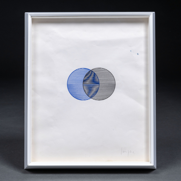 "Composici&oacute;n"  EUSEBIO SEMPERE (Alicante, 1923-1985)