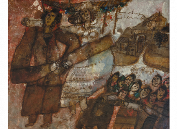 TH&Eacute;O TOBIASSE (Jaffa, 1927 - Cagnes-sur-Mer, Francia, 2012)  L'amour est le carrefour des enfants de Montmartre. 