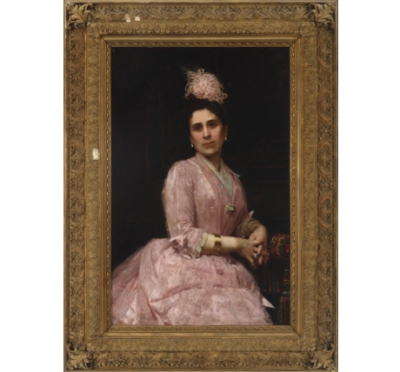 RAIMUNDO DE MADRAZO Retrato de dama