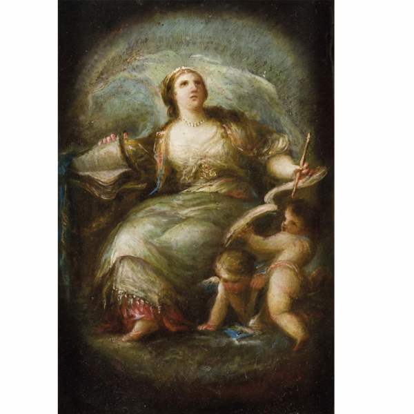 BAYEU, CÍRCULO DE FRANCISCO (1734 - 1795)   "Alegoría de la Filosofía".