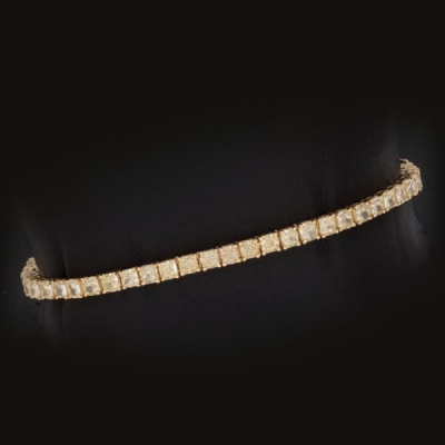 Pulsera rivière de brillantes 11,26 cts