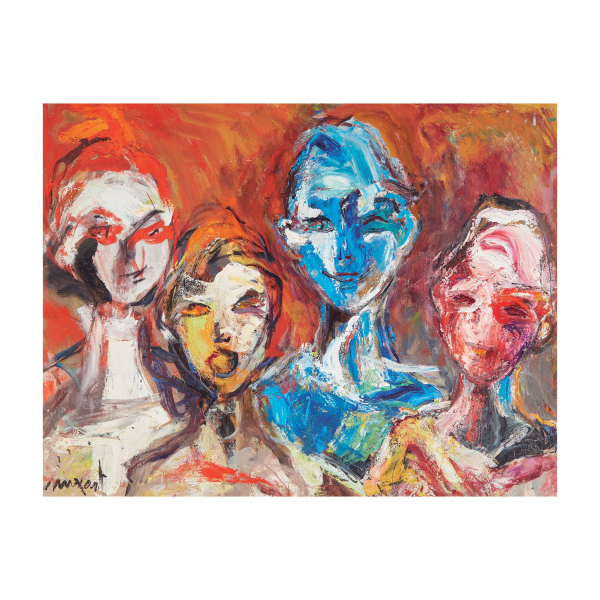 Jaume Muxart Domènech (Martorell, Barcelona, 1922-Barcelona, 2019) Quatre, 1988.  