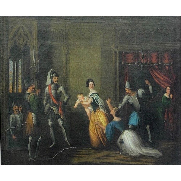 Escuelas francesa med. S.XIX &ldquo;Escena hist&oacute;rica&rdquo;