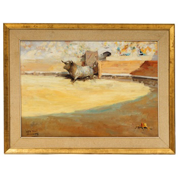 LUIS GARCÍA CAMPOS  (Bilbao 1928 - 2011) "¡Vaya Pavo!"