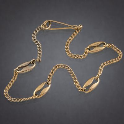 Pulsera en oro amarillo de 18 kt