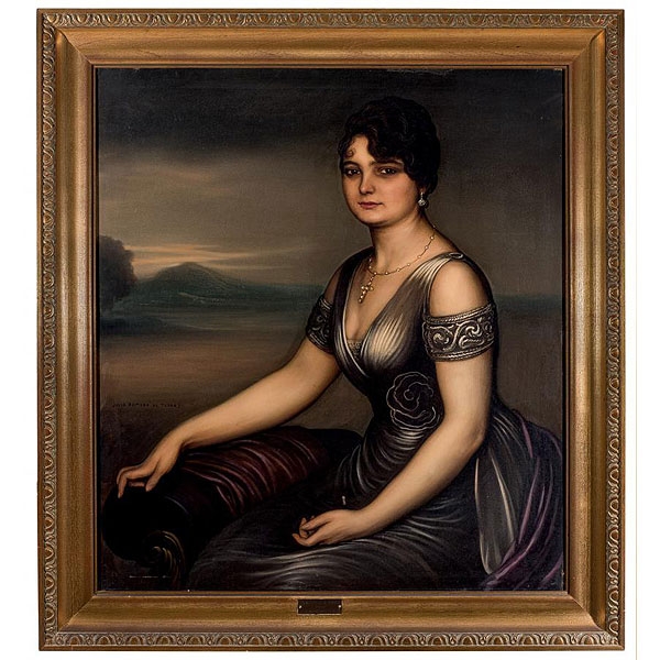 Julio Romero de Torres. (1874 - 1930).  "La bailarina Marina Sansano".