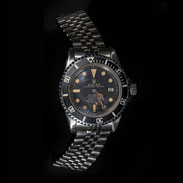 Importante Reloj Rolex Sea Dweller Vintage con brazalete Jubilee, año 1983, con papeles de Garantía Original - ref : 1665.