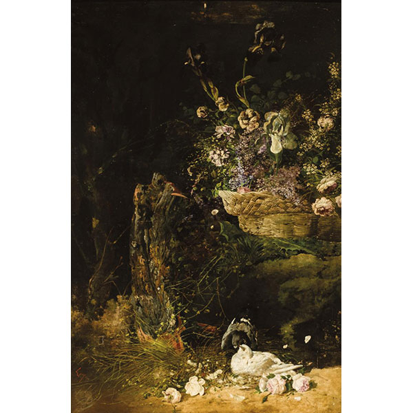 Horacio Lengo. Bodegón de aves