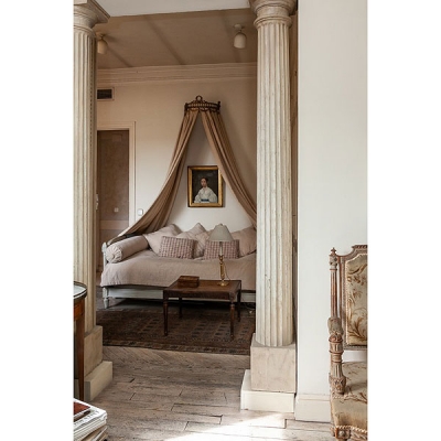 Pareja de columnas d&oacute;ricas italianas 