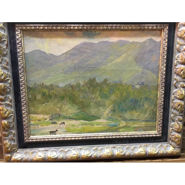 Ram&oacute;n Palmarola Romeu ( Barcelona, 1877 - ? ) &ldquo;Paisaje&rdquo;